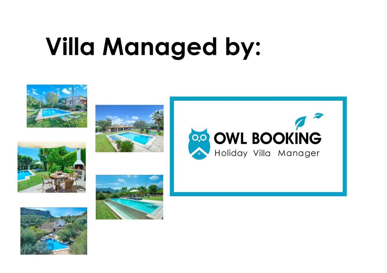 Owl Booking Villa Coloma - Luxury Retreat With Huge Pool Port de Pollença Ngoại thất bức ảnh